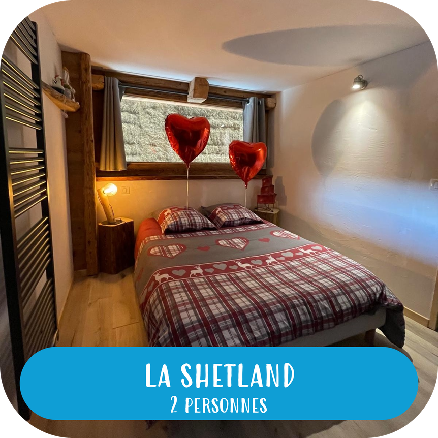 La Shetland — chambre aux Écuries des Pious