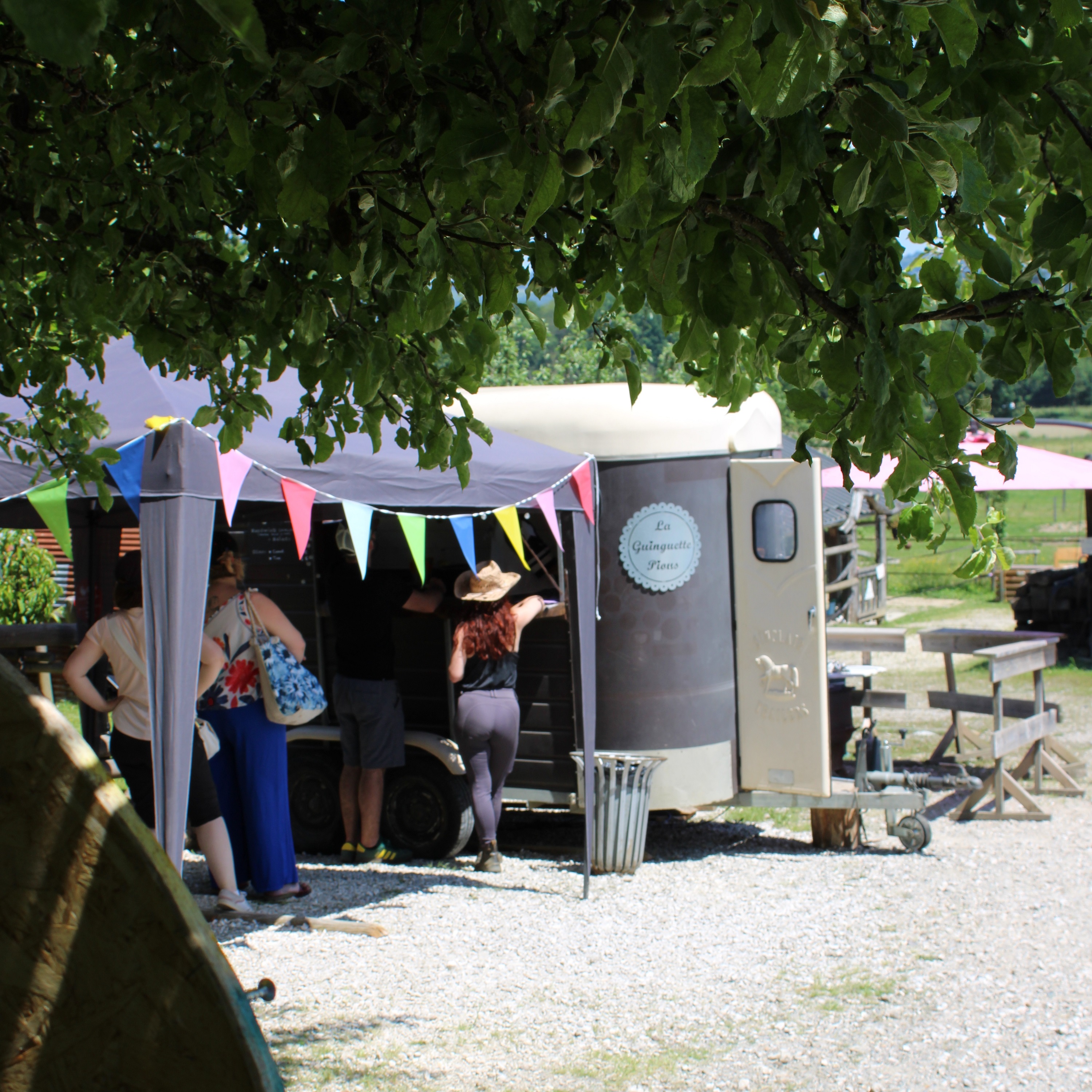 Pony Guinguette, un mélange entre poney et pause gourmande