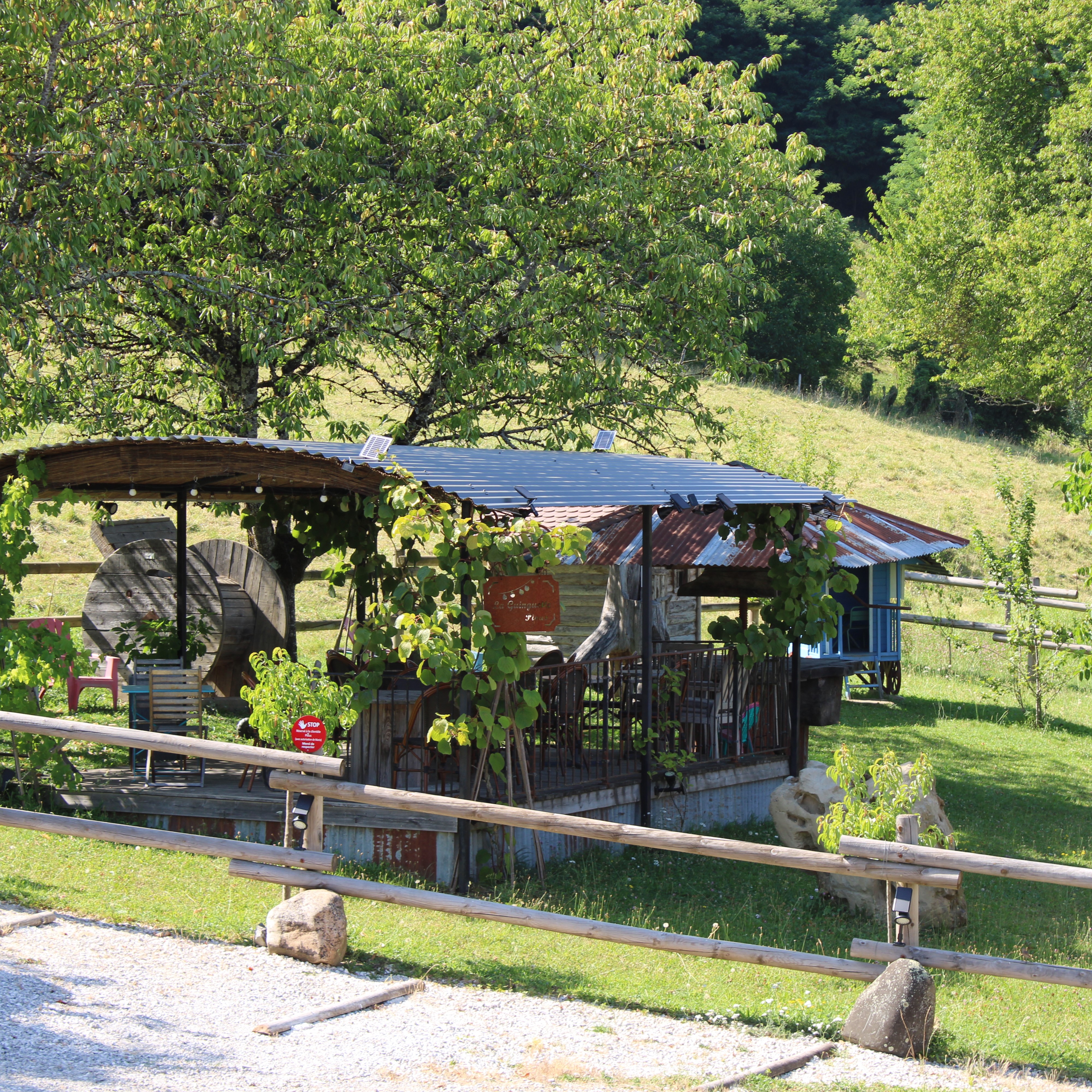 La Guinguette Pious, détente et jeux dans la Nature